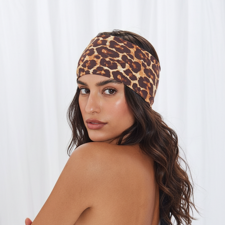 Leopard Print Hair Tie