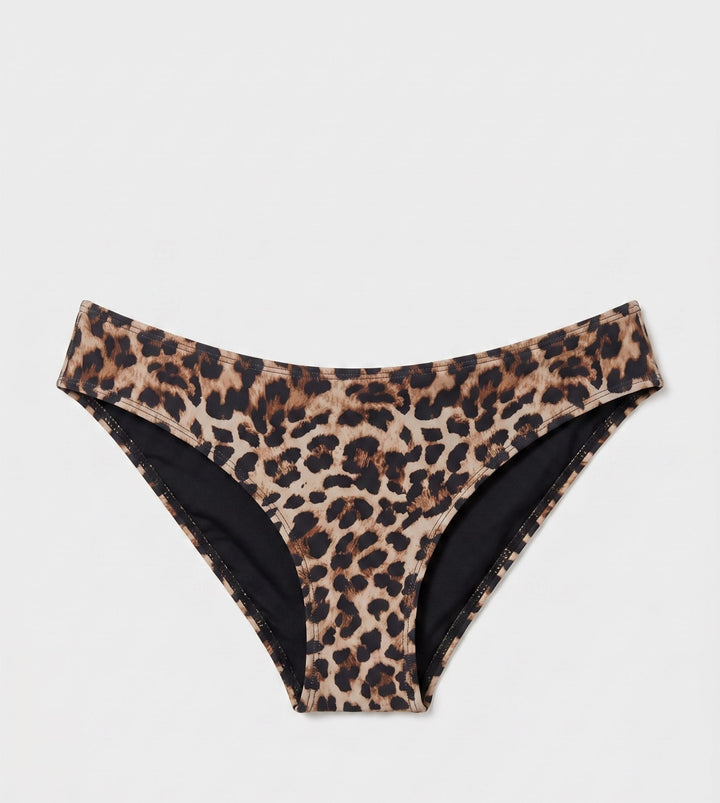 Cameron bikini bottom in leopard