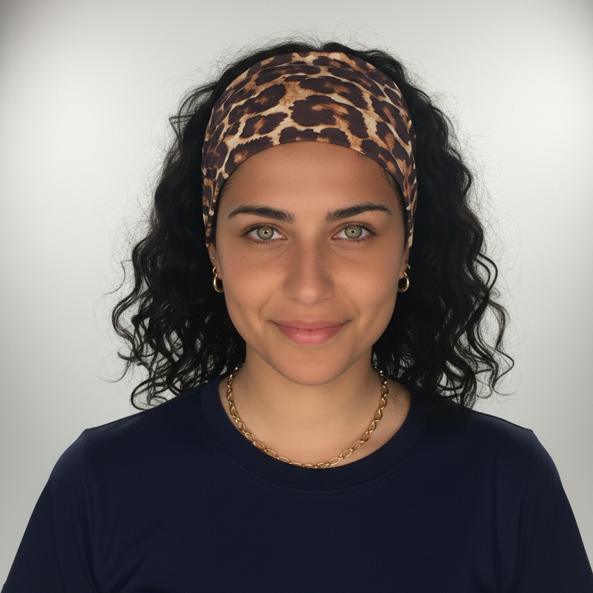 Leopard Print Hair Tie